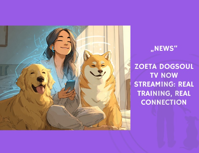 News-Zoeta Dogsoul TV Now Streaming Real Training, Real Connection