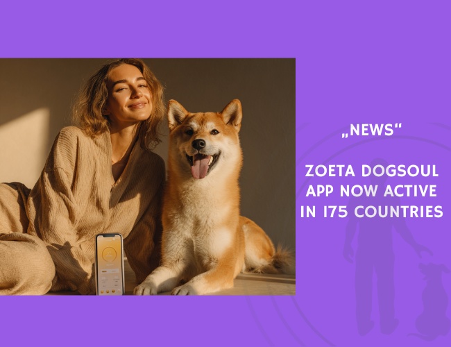 Zoeta Dogsoul App Now Active in 175 Countries