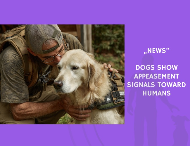 News-Dogs Show Appeasement Signals Toward Humans