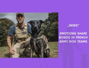 News-Emotions Shape Bonds in French Army Dog Teams