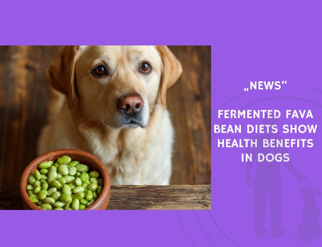 News-Fermented Fava Bean Diets Show Health Benefits in Dogs
