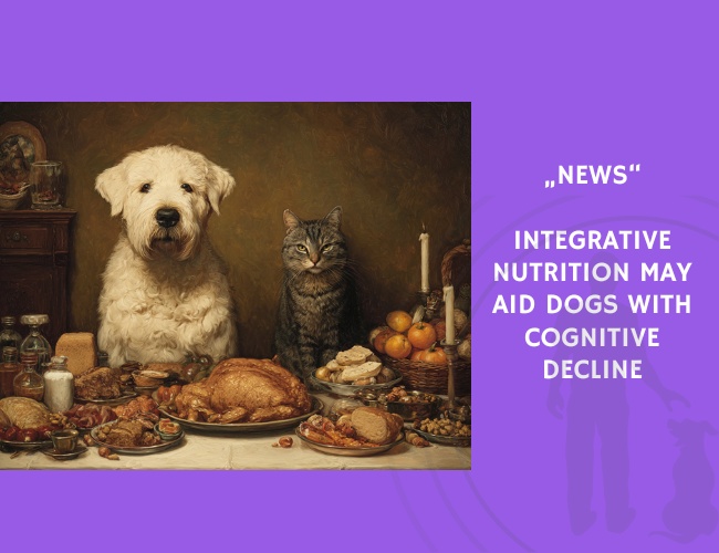 News-Integrative Nutrition May Aid Dogs with Cognitive Decline