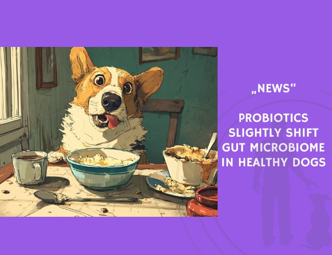 News-Probiotics Slightly Shift Gut Microbiome in Healthy Dogs