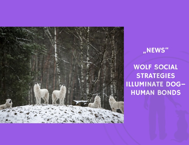News-Wolf Social Strategies Illuminate Dog–Human Bonds