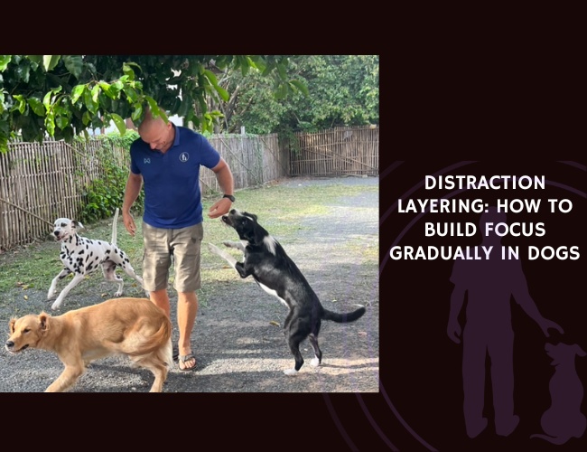 Distraction Layering How to Build Focus Gradually in Dogs