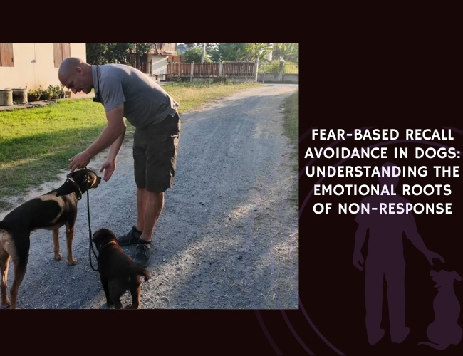 Fear-Based Recall Avoidance in Dogs Understanding the Emotional Roots of Non-Response