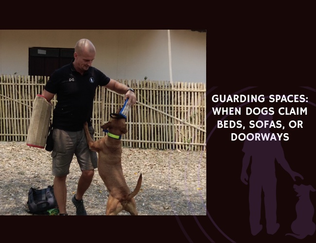 Guarding Spaces When Dogs Claim Beds, Sofas, or Doorways