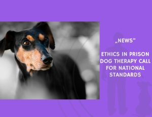 News-Ethics in Prison Dog Therapy Call for National Standards