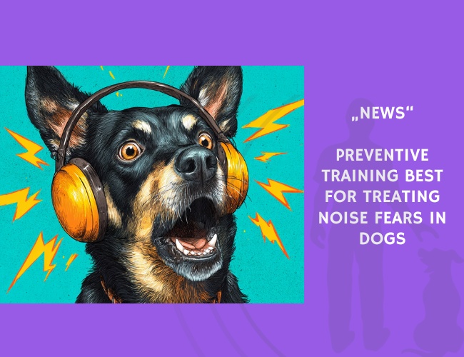 News-Preventive Training Best for Treating Noise Fears in Dogs
