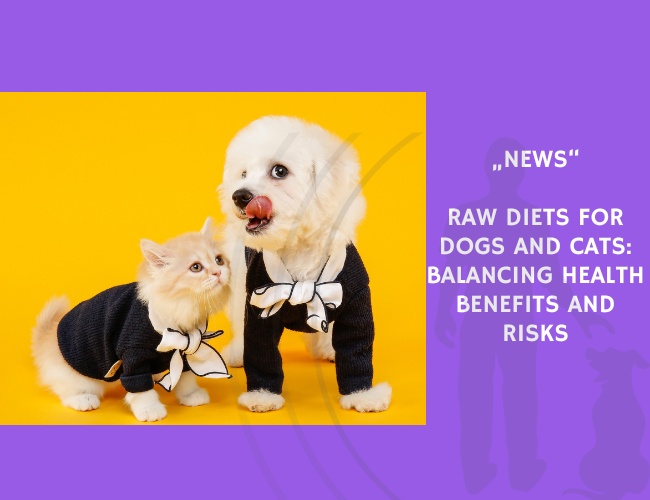 News-Raw Diets for Dogs and Cats Balancing Health Benefits and Risks