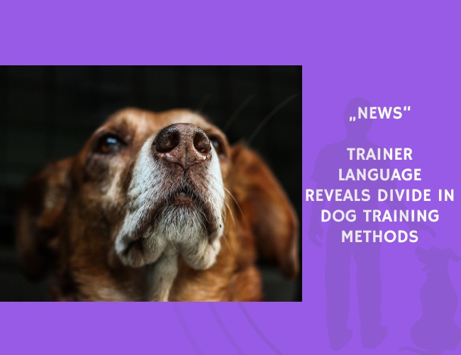 News-Trainer Language Reveals Divide in Dog Training Methods