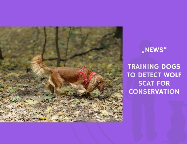 News-Training Dogs to Detect Wolf Scat for Conservation