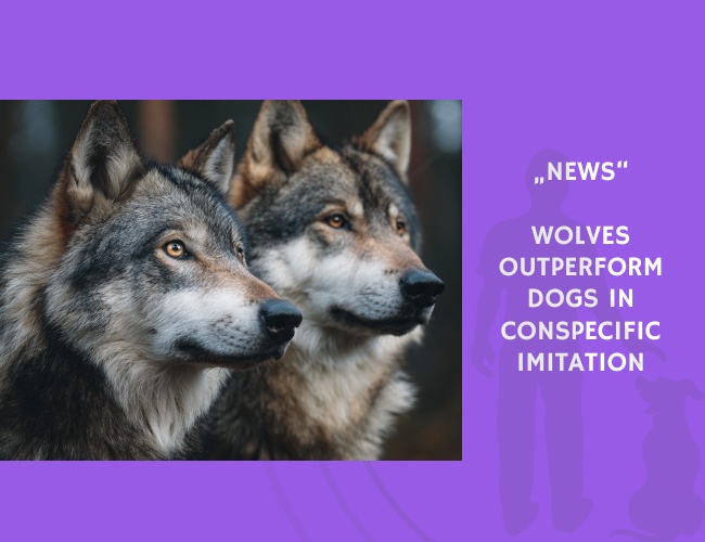 News-Wolves Outperform Dogs in Conspecific Imitation