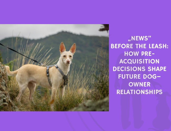 Before the Leash How Pre-Acquisition Decisions Shape Future Dog–Owner Relationships