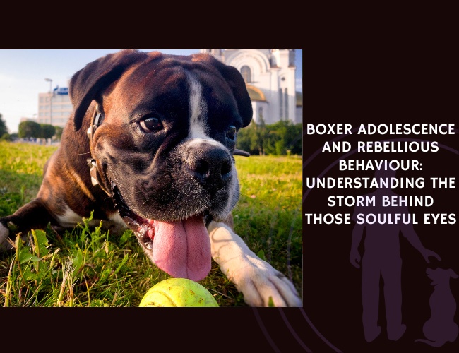 Boxer Adolescence and Rebellious Behaviour Understanding the Storm Behind Those Soulful Eyes