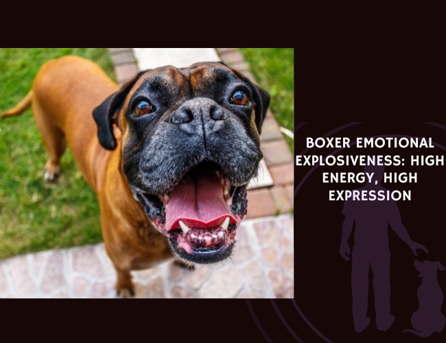Boxer Emotional Explosiveness High Energy, High Expression