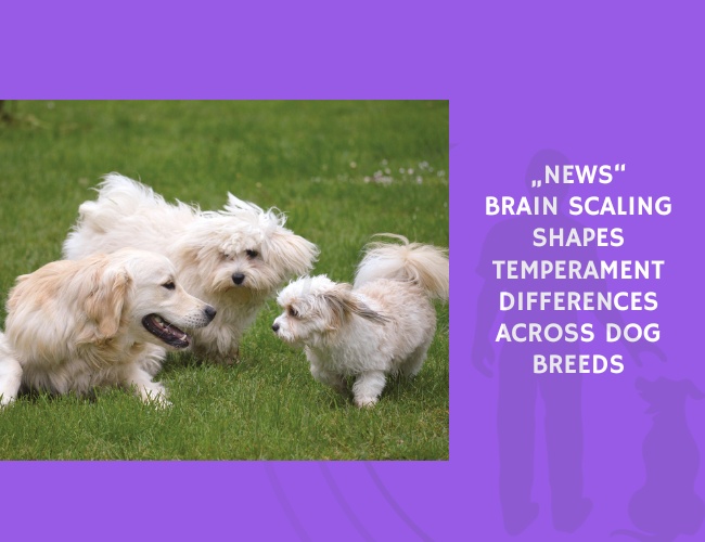 Brain Scaling Shapes Temperament Differences Across Dog Breeds