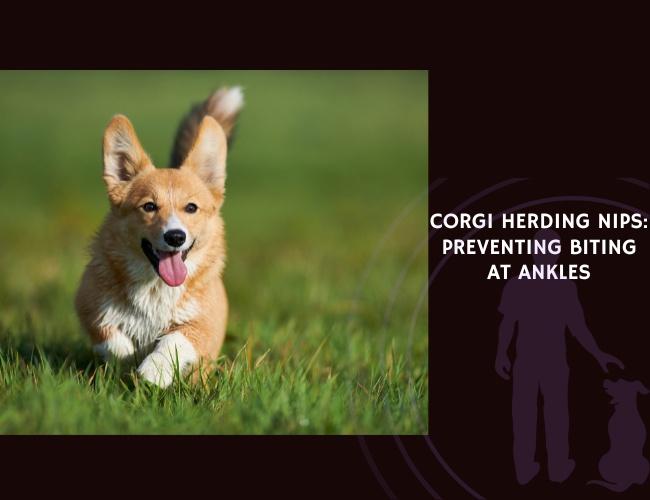 Corgi Herding Nips Preventing Biting at Ankles
