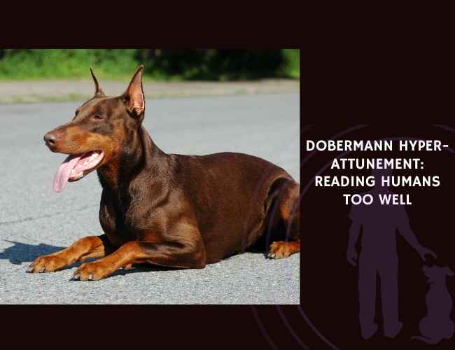 Dobermann Hyper-Attunement Reading Humans Too Well
