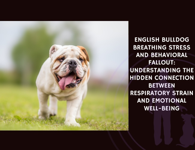 English Bulldog Breathing Stress and Behavioural Fallout Understanding the Hidden Connection Between Respiratory Strain and Emotional Well-being