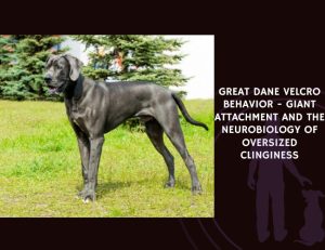 Great Dane Velcro Behavior - Giant Attachment and the Neurobiology of Oversized Clinginess