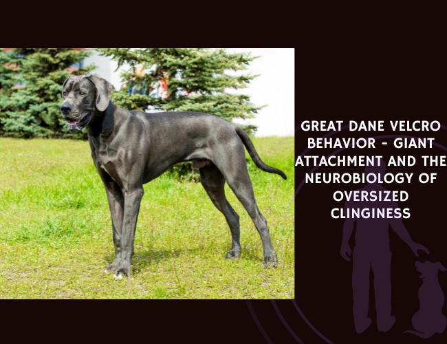 Great Dane Velcro Behavior - Giant Attachment and the Neurobiology of Oversized Clinginess