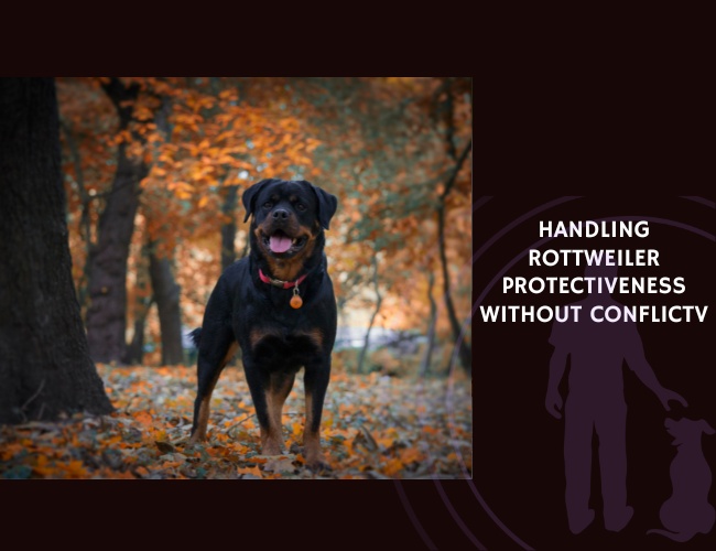 Handling Rottweiler Protectiveness Without Conflict