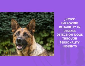 Improving Reliability in Disease Detection Dogs Through Personality Insights