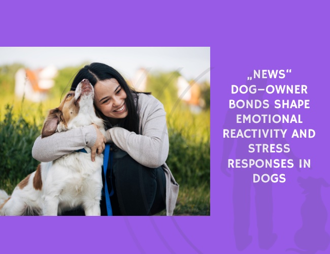 News Dog–Owner Bonds Shape Emotional Reactivity and Stress Responses in Dogs