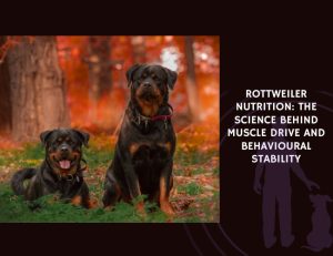 Rottweiler Nutrition The Science Behind Muscle Drive and Behavioural Stability