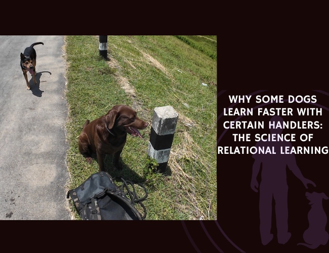 Why Some Dogs Learn Faster With Certain Handlers The Science of Relational Learning