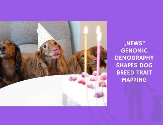 Genomic Demography Shapes Dog Breed Trait Mapping