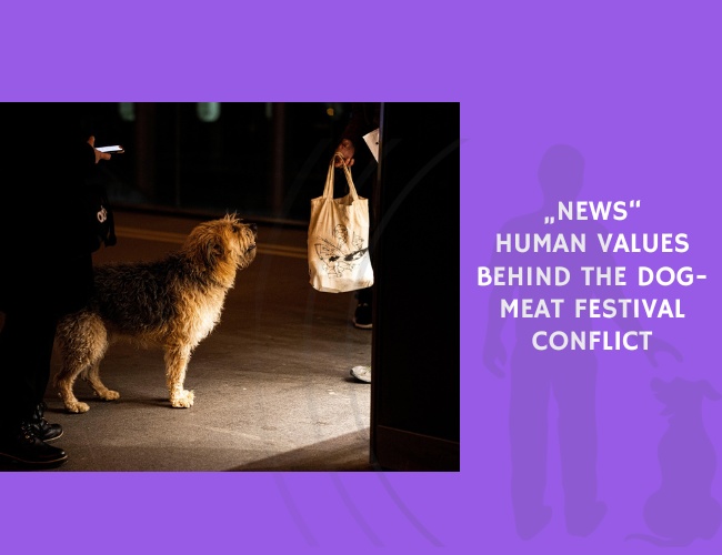 Human Values Behind the Dog-Meat Festival Conflict