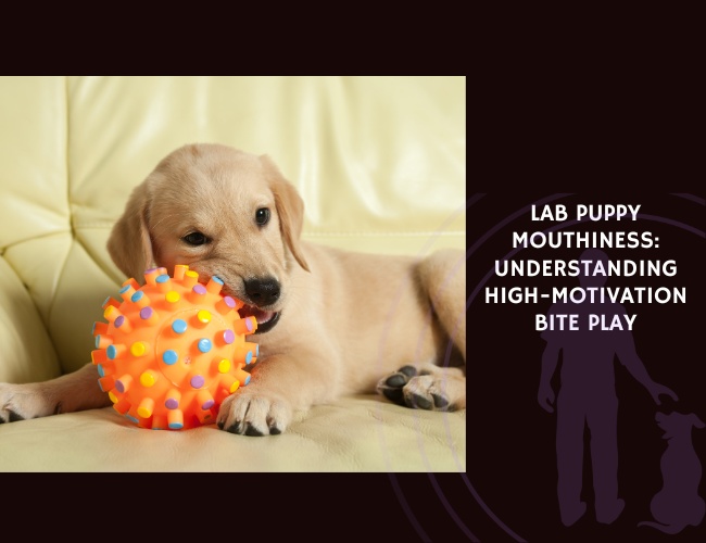 Lab Puppy Mouthiness Understanding High-Motivation Bite Play