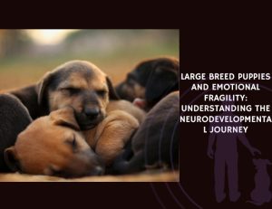 Large Breed Puppies and Emotional Fragility Understanding the Neurodevelopmental Journey