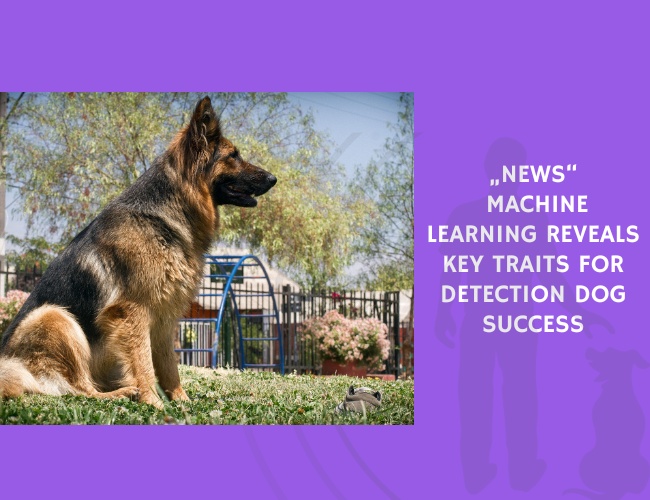 Machine Learning Reveals Key Traits for Detection Dog Success