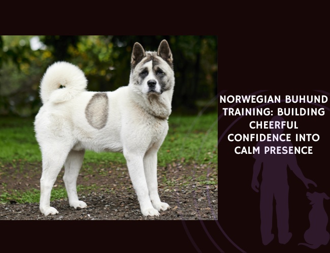 Norwegian Buhund Training Building Cheerful Confidence into Calm Presence