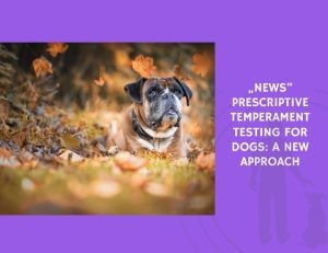 Prescriptive Temperament Testing for Dogs A New Approach