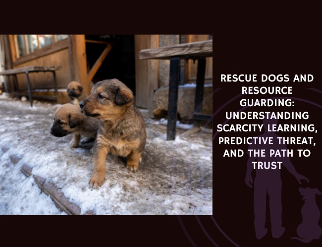 Rescue Dogs and Resource Guarding Understanding Scarcity Learning, Predictive Threat, and the Path to Trust