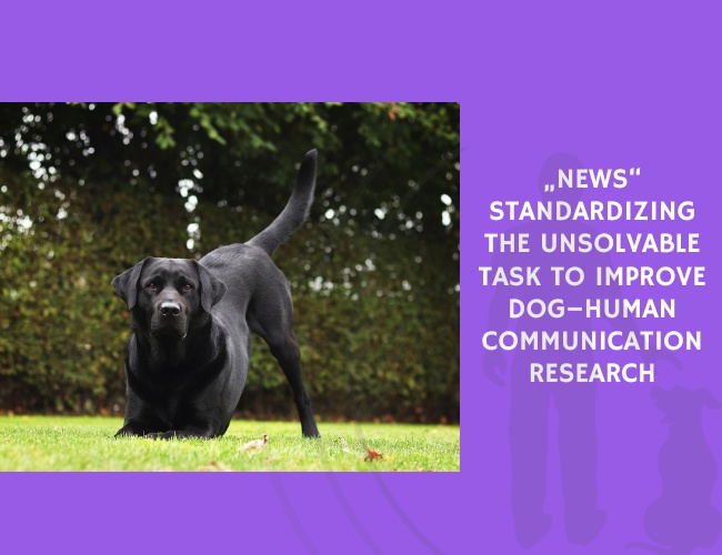 Standardizing the Unsolvable Task to Improve Dog–Human Communication Research