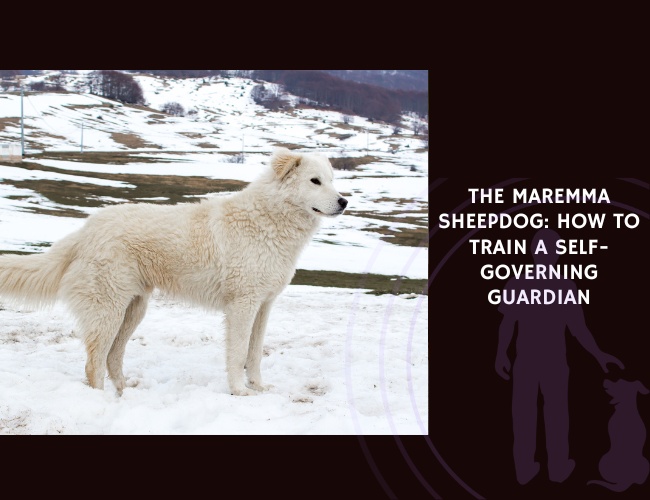 The Maremma Sheepdog How to Train a Self-Governing Guardian