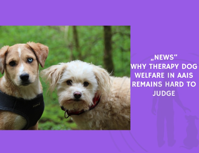 Why Therapy Dog Welfare in AAIs Remains Hard to Judge