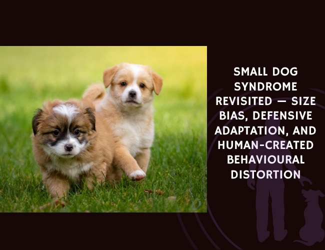 Small Dog Syndrome Revisited — Size Bias, Defensive Adaptation, and Human-Created Behavioural Distortion