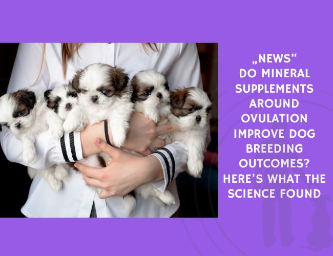 Do Mineral Supplements Around Ovulation Improve Dog Breeding Outcomes Here's What the Science Found