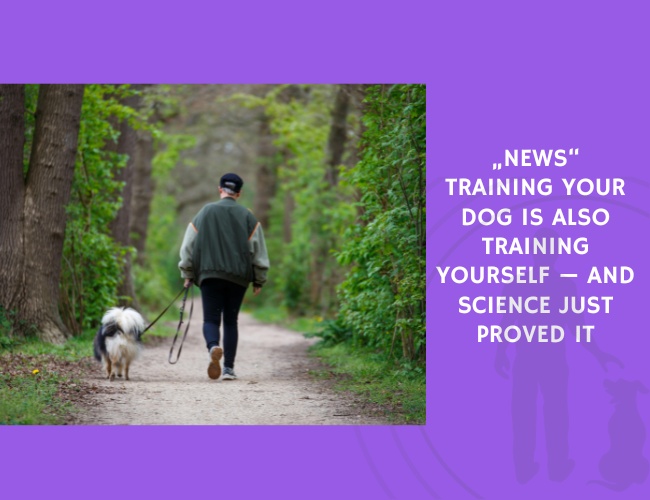 Training Your Dog Is Also Training Yourself — And Science Just Proved It