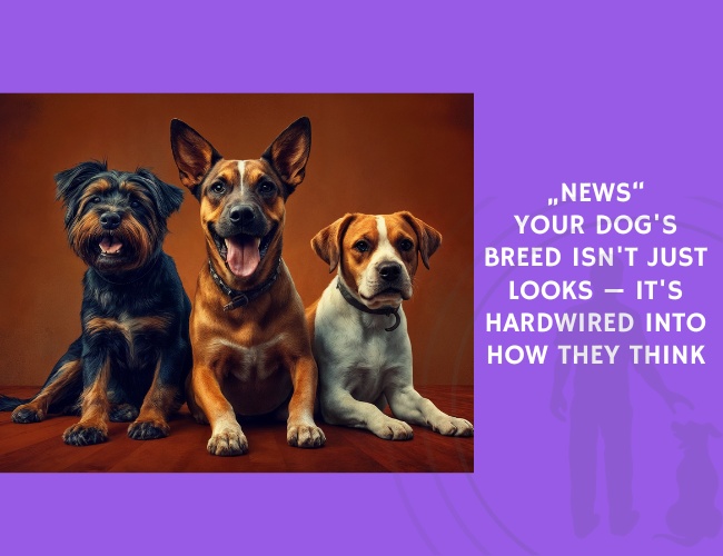 Your Dog's Breed Isn't Just Looks — It's Hardwired Into How They Think