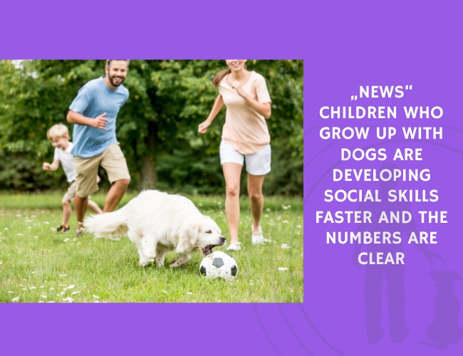 Children Who Grow Up With Dogs Are Developing Social Skills Faster and the Numbers Are Clear