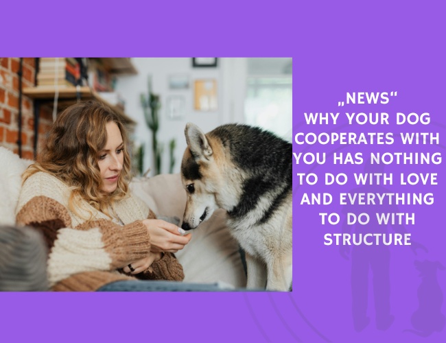 Why Your Dog Cooperates With You Has Nothing to Do With Love and Everything to Do With Structure